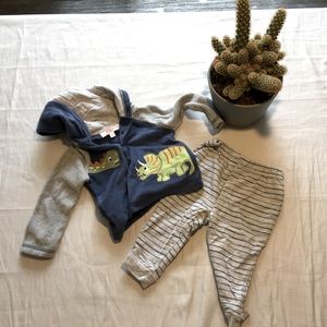 Dino sweater and matching pants